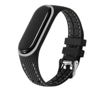 OEM Elastomer Lifestyle Strap for Xiaomi Mi Band 7, Black (03) (5903396192265)