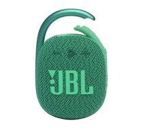 JBL Wireless speaker, 5W, 10h playback, CLIP 4 ECO, green (6925281967580)
