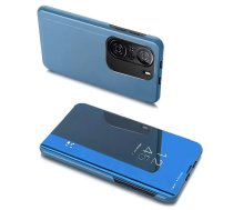 Hurtel Clear View Case Cover for Xiaomi Redmi K40 Pro+, K40 Pro, K40, and Poco F3 in blue (70378-uniw)