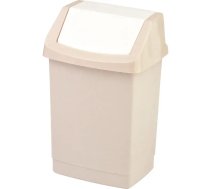 Curver Click-it 25L Waste Bucket, 32.5x26.5x50.5cm, Beige (0804044844)