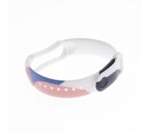 Hurtel Moro band strap for Xiaomi Mi Band 3 / 4, silicone watch bracelet with pattern 10 (5907769335983)