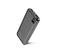 Forever Forever TB-300M external battery (powerbank) | 10000 mAh | 22.5W | USB-A, USB-C | LED display | black (GSM191279)