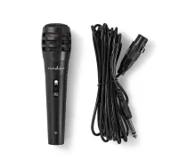 Nedis Dynamic Uni-Directional Microphone 6.35 mm 5 m (MPWD15BK)