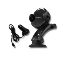 Qoltec Induction Wireless PRO Car Charger with IR Sensors | 15W | QC 3.0 | USB Type-C (5901878512198)