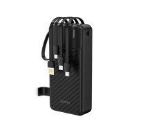 Dudao K11 Pro Power Bank | 20,000 mAh | USB-C, USB-A, Micro USB, Lightning | black (6977196681877)