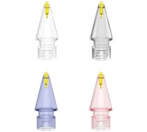 4smarts Stylus tips, Lucid for Apple Pencil 1st gen./2nd gen./USB-C/Pro, 4-pack, multicolor (541471)