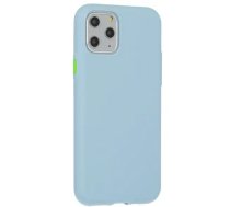 Fusion Accessories Fusion Solid Case Silicone Case for Samsung G980 Galaxy S20 in Light Blue (FSN-SC-BC-G980-LBL)