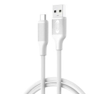 XO NB265 data transfer and charging cable | USB-A to USB-C | 15W | 1m | white (GSM180843)