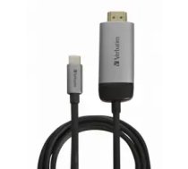 Verbatim USB-C Male to HDMI Male 1.5m 4K (49144V)