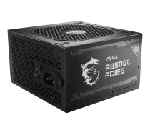 MSI MAG A850GL PCIE5 power supply unit 850 W 20+4 pin ATX ATX Black (MSI7084253)
