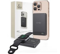 Tech-Protect PB33 LifeMag external battery (power bank) | 5000 mAh | 15W | USB-C, MagSafe | LED display | black (5906302309580)
