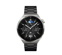 Forcell Strap for Samsung Galaxy Watch, F-Design FS06 steel clasp, 20 mm, black (5903396223228)