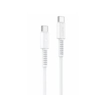 Yesido CA154 data transfer and charging cable | USB-C to USB-C | PD | 60W | 1m | white (YID000052)