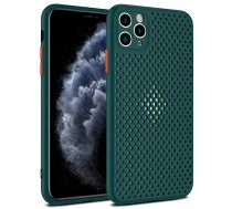 Fusion Accessories Fusion Breathe Case, Silicone Case for Samsung G980 Galaxy S20, Green (FSN-BR-BC-G980-GR)