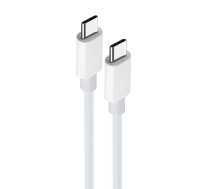 maXlife MXUC-05 data transfer and charging cable | USB-C to USB-C | 60W | 1m | white (OEM0101020)