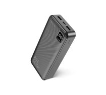 Forever TB-300L external battery (power bank) | 20000 mAh | 22.5W | USB-A, USB-C | LED display | black (GSM191280)