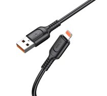 KAKU SIGA KSC-805 data transfer and charging cable | USB-A to Lightning | 15W | 1m | black (KSC805BK)