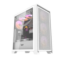 Darkflash Computer case DRX70 MESH + 4 RGB fans (white) (DRX70MESHWHITE)