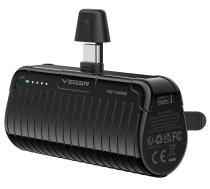 VEGER PlugOn (W0558) Power Bank | 5000 mAh | 20W | PD, QC | USB-C | black (6970453558448)