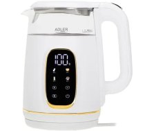 Adler AD 1305WG electric kettle with temperature control, 1.7L, 2200W (AD1305WG)