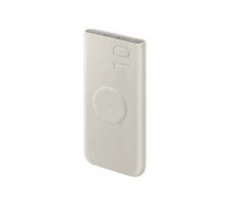 SAMSUNG EB-U2510XUE external battery (power bank) | 10000 mAh | 25W | USB-C, Wireless | beige (EB-U2510XUEGEU)
