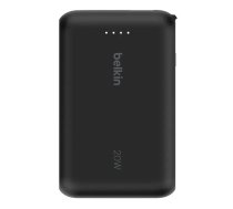 BELKIN BoostCharge 10K Power Bank | 10,000 mAh | 20W | USB-C | black (BPB021HQBK)