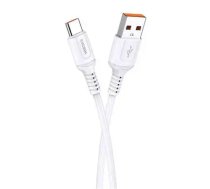 KAKU SIGA KSC-805 data transfer and charging cable | USB-A to USB-C | 15W | 1m | white (KSC805CWH)