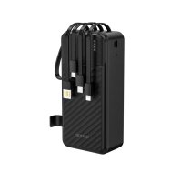 Dudao K11 Max Power Bank | 30,000 mAh | USB-C, USB-A, Micro USB, Lightning | black (6977196681914)