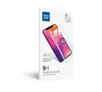 Fusion Accessories Blue Star 5D tempered glass for iPhone 7 Plus | iPhone 8 Plus, white with frame (BS-5DTG-I8P-WH)