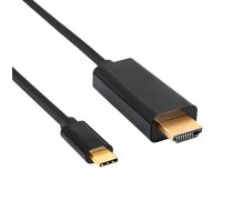 AKYGA USB-C to HDMI 4K Cable AK-AV-18, 1.8m (CCABHDMAKY-08404)