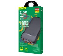KAKU SIGA KSC-887 external battery (power bank) | 10000 mAh | 22.5W | USB-A, USB-C | black (KSC887BK)