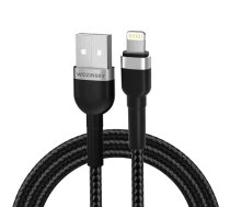 Wozinsky WNBAL1 data transfer and charging cable | USB-A to Lightning | 12W | 1m | black (WNBAL1)