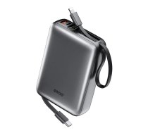 BWOO P73 Power Bank | 20,000 mAh | 22.5W | USB-C, Lightning | LED Display | black (GSM193925)