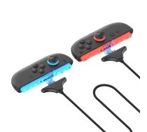 ipega SW2119A Charging Cable (3m, 2-pack) for Joy-Con Controller, Nintendo Switch, 2 Red/Blue (Damaged Packaging) (57983127223)