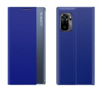 Hurtel Sleep Case Bookcase Type Case with Smart Window for Xiaomi Redmi K40 Pro+/ K40 Pro/ K40/ Poco F3, blue (70369-uniw)