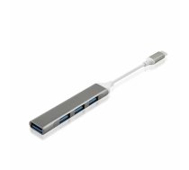 Goodbuy mini adapter  (splitter) USB-C (Type-C) to 4 x USB 3.0 silver (GBMIHUTCCSL)