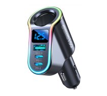 Joyroom JR-CL21 car charger 4-in-1, 1x USB QC3.0, 2x USB-C PD 150W black (JR-CL21)