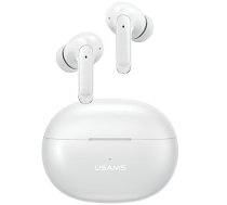 USAMS Słuchawki Bluetooth 5.3 TWS X-Don Series Dual mic ENC bezprzewodowe biały|white BHUXD02 (USAMS-XD18) (BHUXD02)