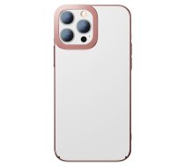 Baseus Glitter Transparent Case for iPhone 13 Pro (pink) (ARMC001004)