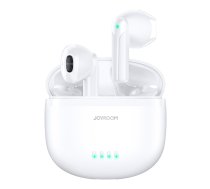 Joyroom TWS earphones wireless ENC waterproof IPX4 Bluetooth 5.3 white (JR-TL11) (JR-TL11 white)