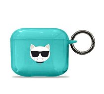 Karl Lagerfeld case for Airpods 3 KLA3UCHFL blue Choupette (KLA3UCHFL)