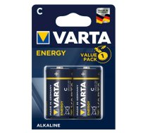 Varta 4114|C2 Alkaline LR14 1.5V Batteries (2pcs) (EU Blister) (41142C)