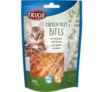 Cat treats : Trixie Premio Chicken Filet Bites 50g. (103573)