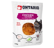 Cat treats : Ontario Cat Chicken Thin Pieces 50g. (109165)