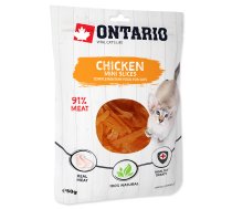 Cat treats : Ontario Cat Mini Chicken Slices 50g. (109163)