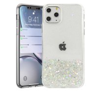 Fusion glue glitter silicone case for Apple iPhone 13 Pro transparent (FSN-GG-IPH-13P-TR)