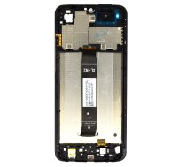 LCD Display + Touch Unit + Front Cover for Xiaomi Redmi A1|A1+ Black (Service Pack) (5600010C3S00)