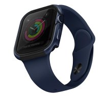 UNIQ etui Valencia Apple Watch Series 4|5|6|SE 40mm. niebieski|atlantic blue (UNIQ-40MM-VALBLU)