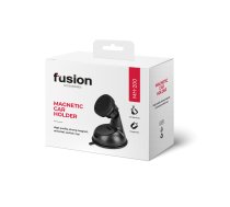 Fusion MH-200 car holder for panel or windshield with magnet black (FUSMH200)