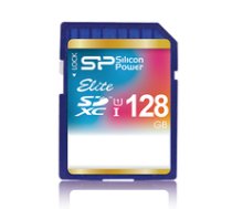 Silicon Power SP128GBSDXAU1V10 SD Card 128GB UHS-1 Elite Cl10 (SP128GBSDXAU1V10)